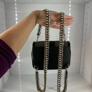 CHRISTIAN LOUBOUTIN Sweet  Charity black and gold backpack Christian Louboutin | Bags | Christian Louboutin Sweet  main image 3